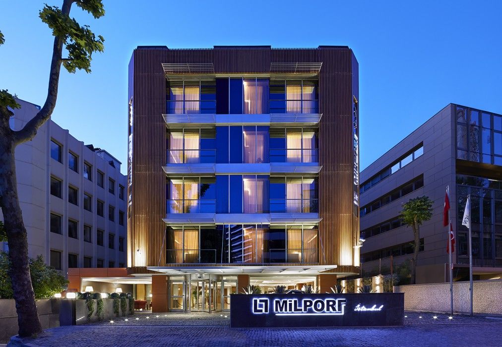 Milport Hotel Levent Istanbul Istambul Exterior foto